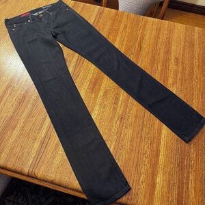 AG Adriano Goldschmied The Premiere Skinny Straight Jeans Woman’s 25R
